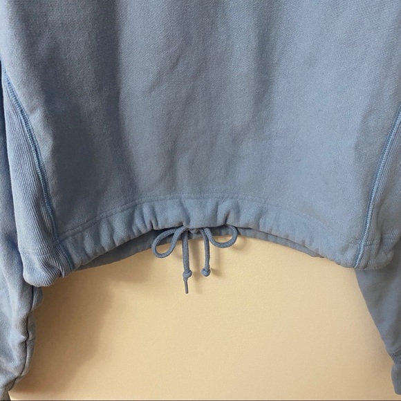 VICTORIA SECRET PINK CREW NECK BABY BLUE SWEATSHIR - Picture 5 of 8